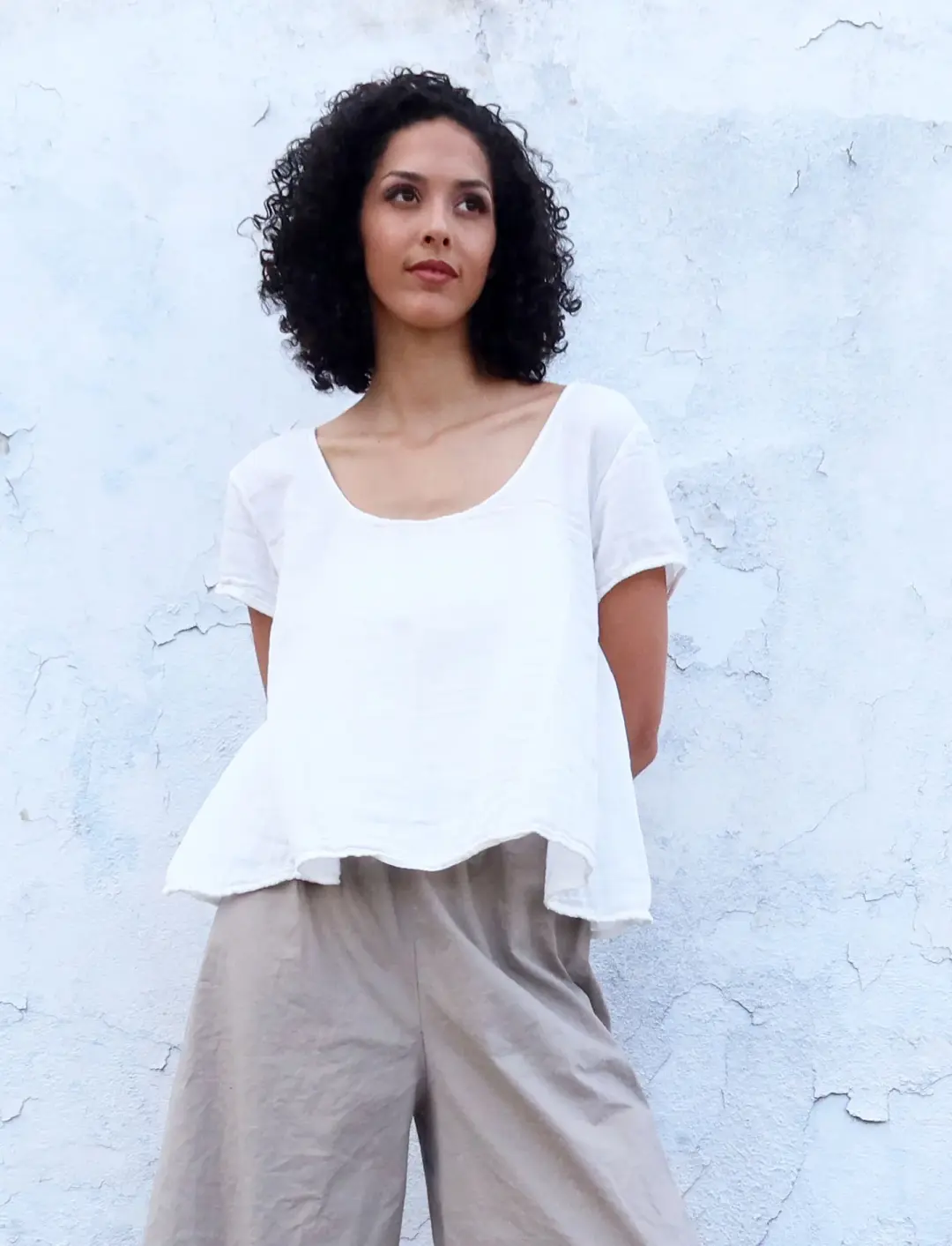 Everyday Wanderer Cropped Shirt