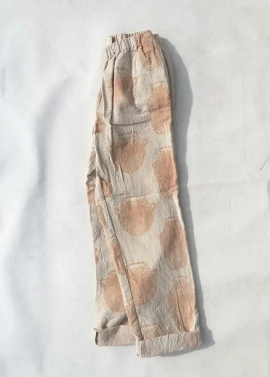 The Cotton Lounger Pants in Jug Block Print