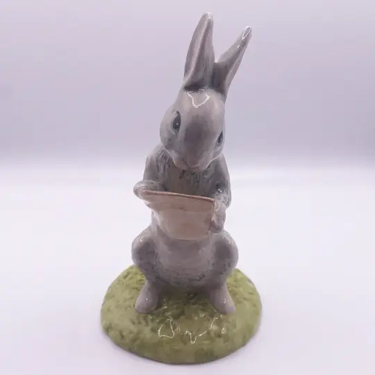 Royal Doulton Rabbit Reads the Plan Figurine