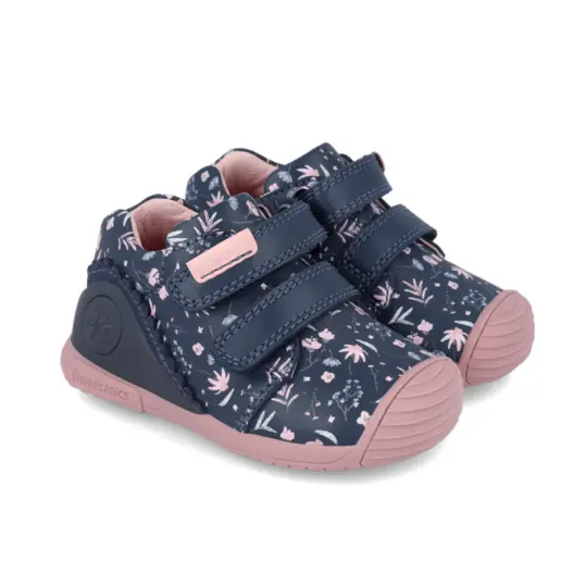 Biogateo Navy Flowers Shoes (EU22 left!)