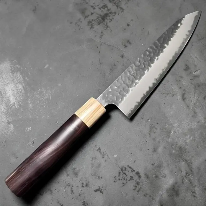 Tsunehisa Stainless Clad Aogami Super Kurouchi Tsuchime 180mm Gyuto