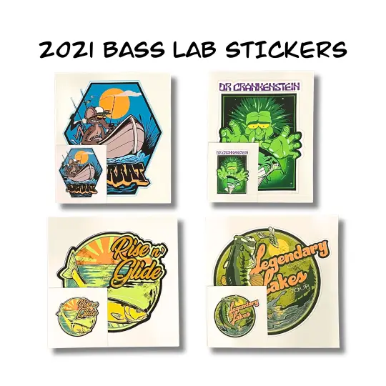 OG Bass Lab Stickers