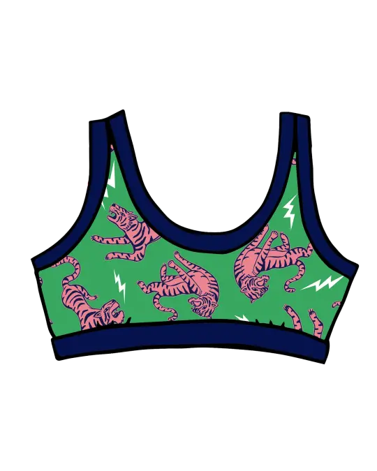 Bralette Electric Tiger
