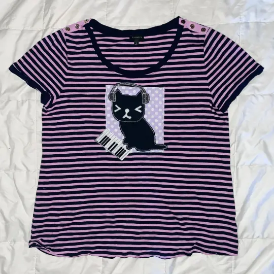 piano kitty shirt - 4