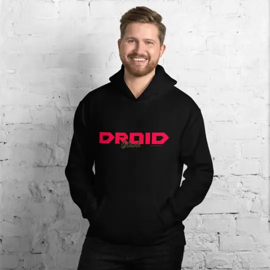 Droid Black Unisex Hoodie | Multiple Colors & Sizes!