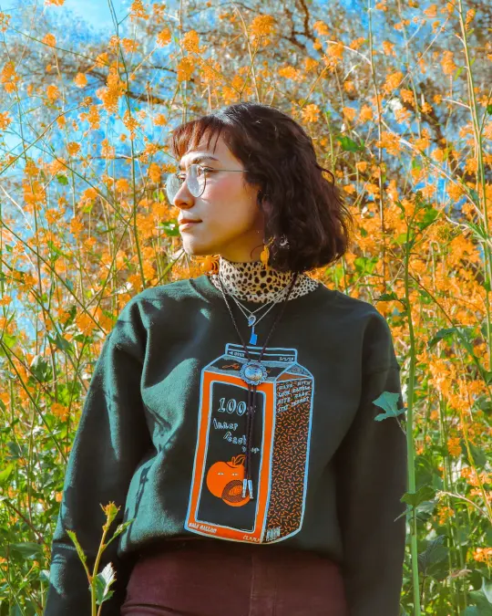 Peach Juice Crewneck
