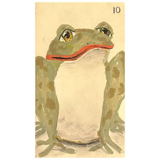 10. ( frog)
