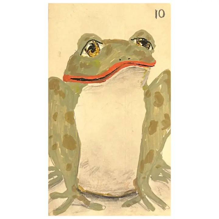 10. ( frog)