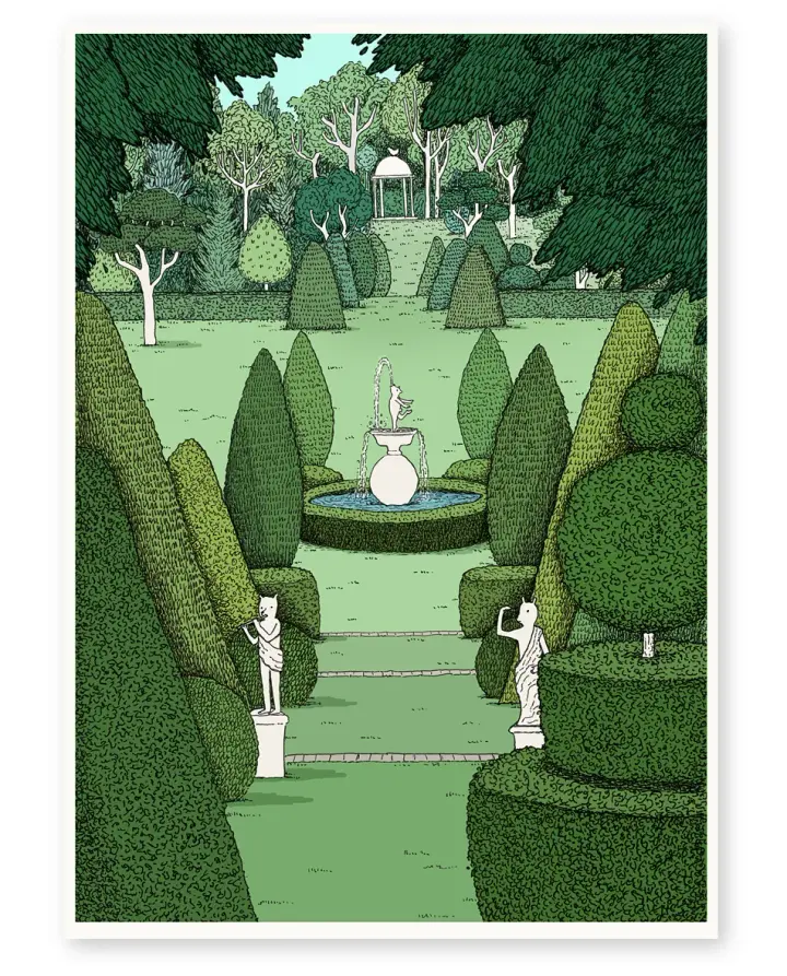 'Le Jardin' Limited Edition Art Print