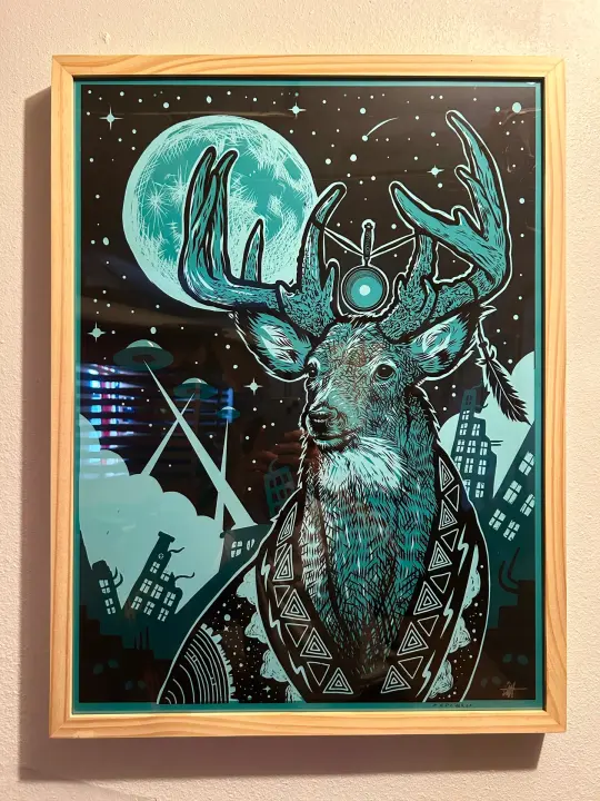 Framed Escape from Asheville Giclee Print