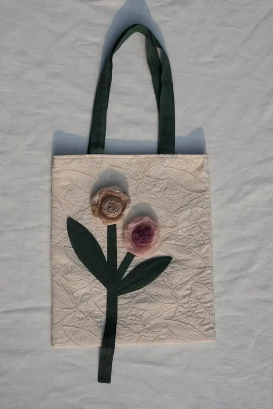 Dried Rose Tote Bag