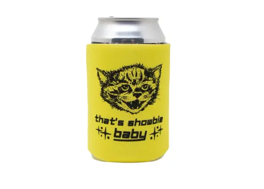 Yellow Cat Can Holder
