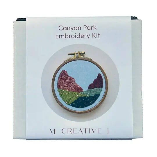 Canyon Park Embroidery Kit