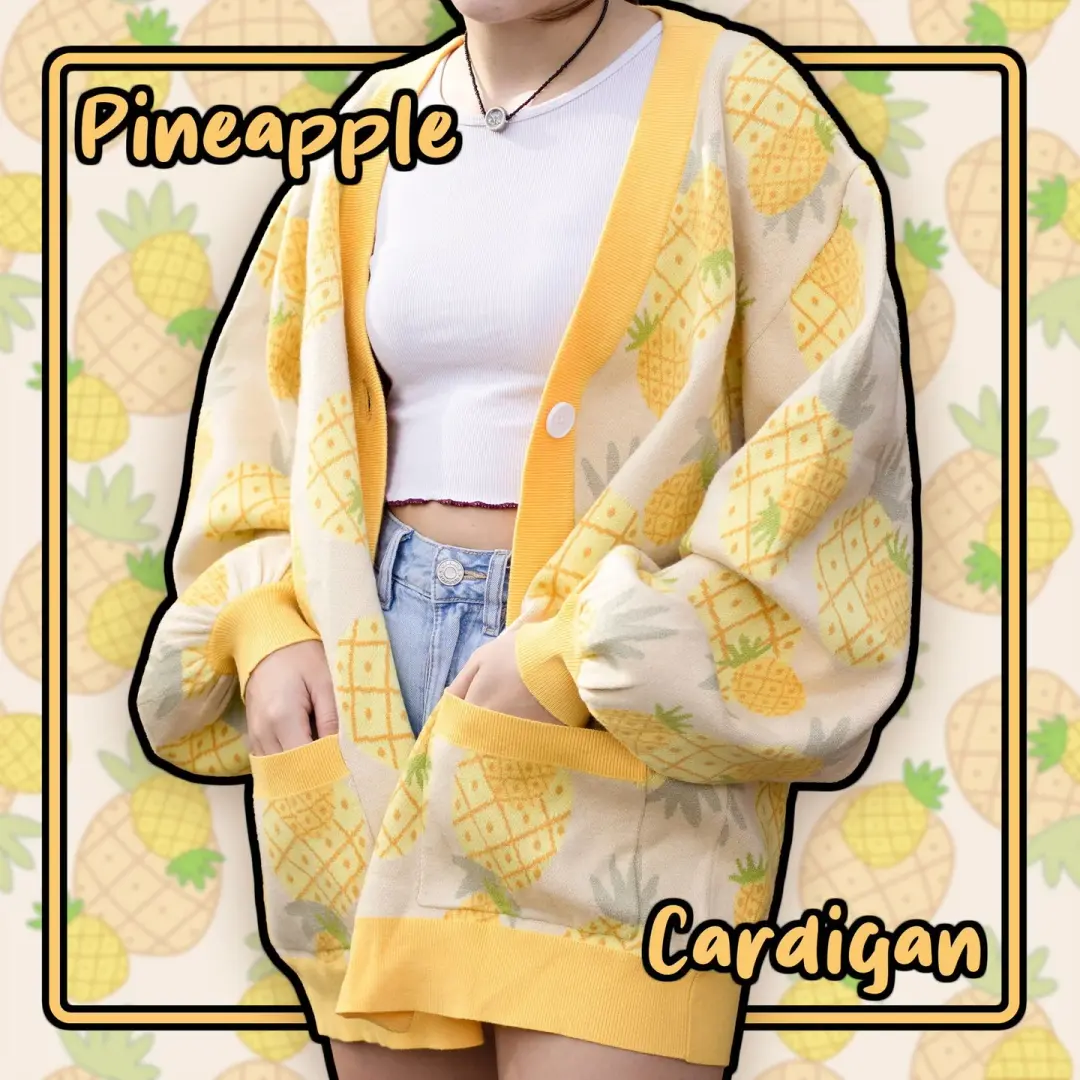Pineapple Cardigan