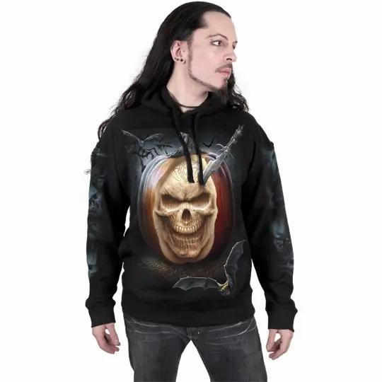 CARVING DEATH Hoody Black - Halloween Collection