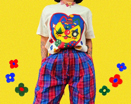 Clown Cat! T-shirt