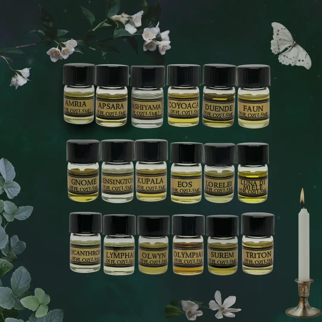 Perfume Oil Sample Pack - General Catalogue (18 Scents)