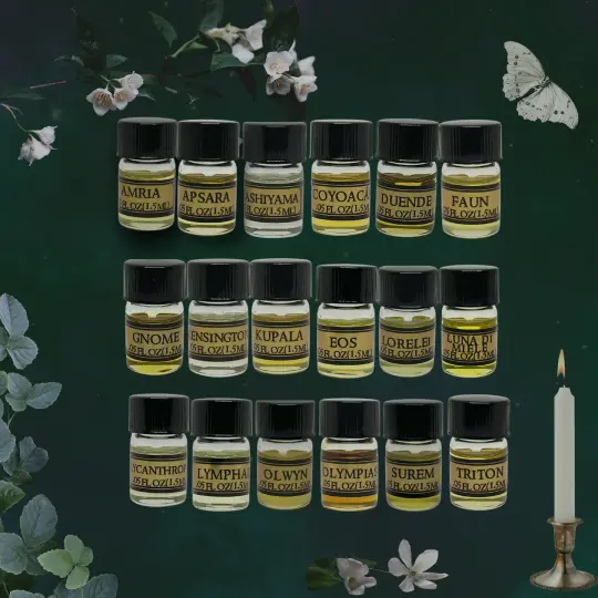 Perfume Oil Sample Pack - General Catalogue (18 Scents)