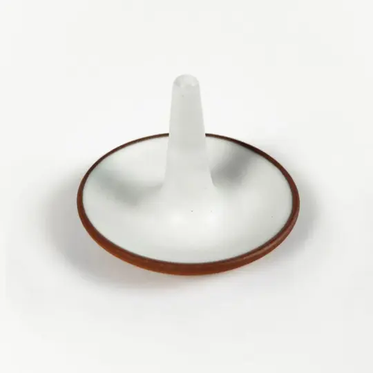 Ring Dish in White