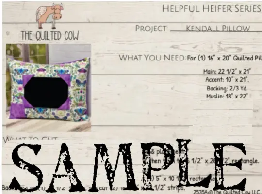 Helpful Heifer Kendall Pillow