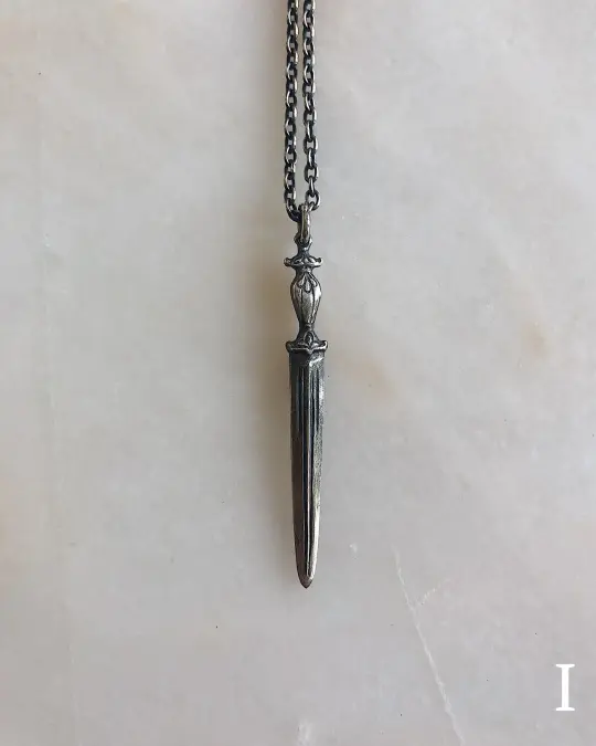 The Ceremony // Single Dagger Necklace // I (RTS)