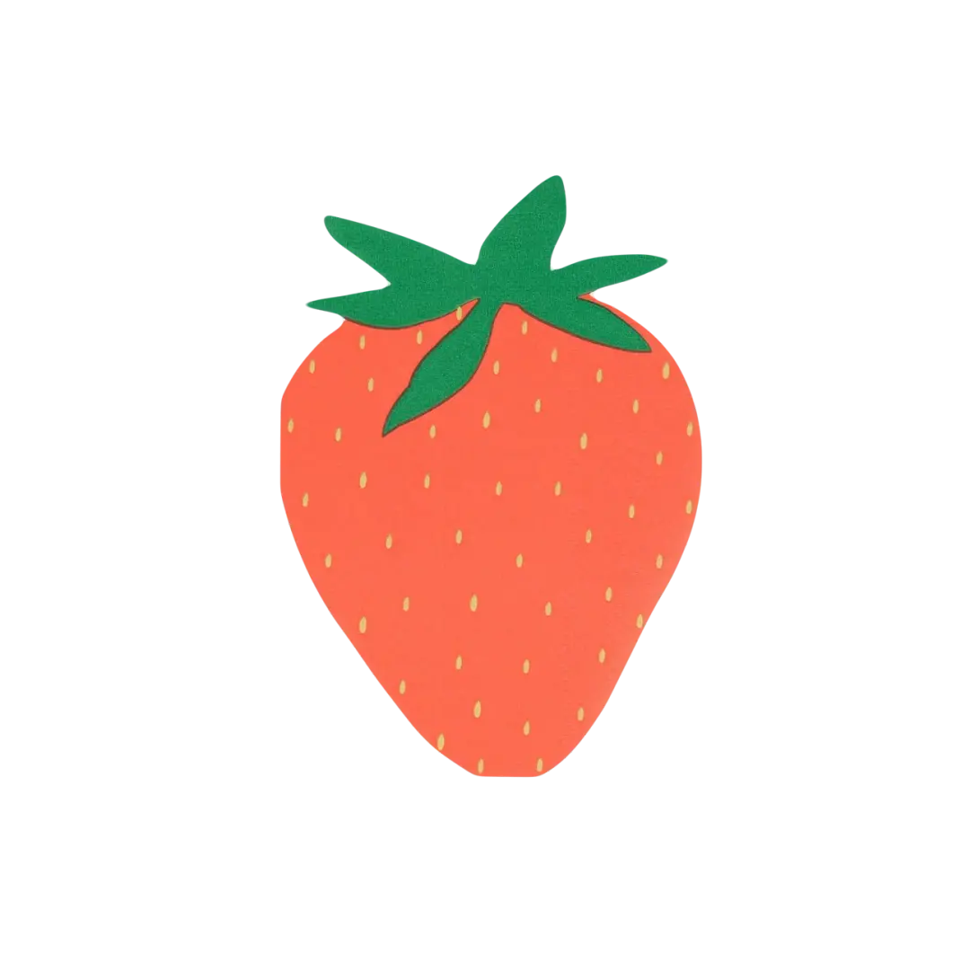 Meri Meri Strawberry Napkins