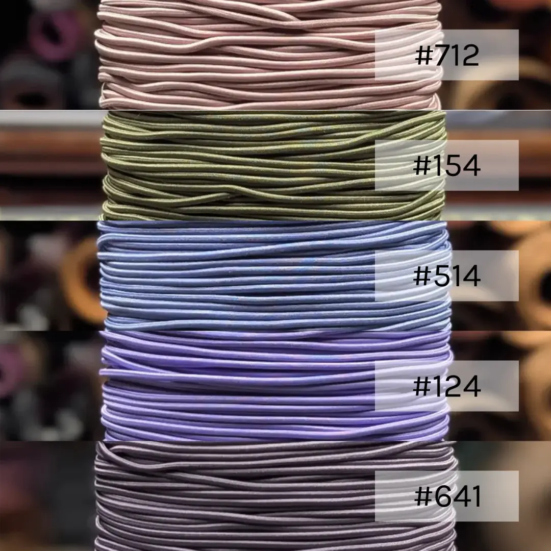 2mm Elastic Shock Cord Curated Bundle | Wildflowers