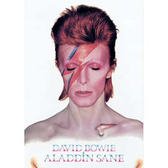 David Bowie (Aladdin Sane) Postcard Print A6
