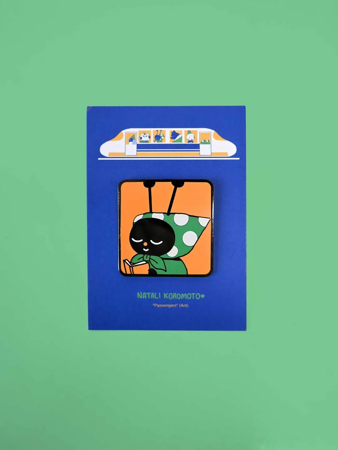 "The Passengers" (Ant) Enamel Pin