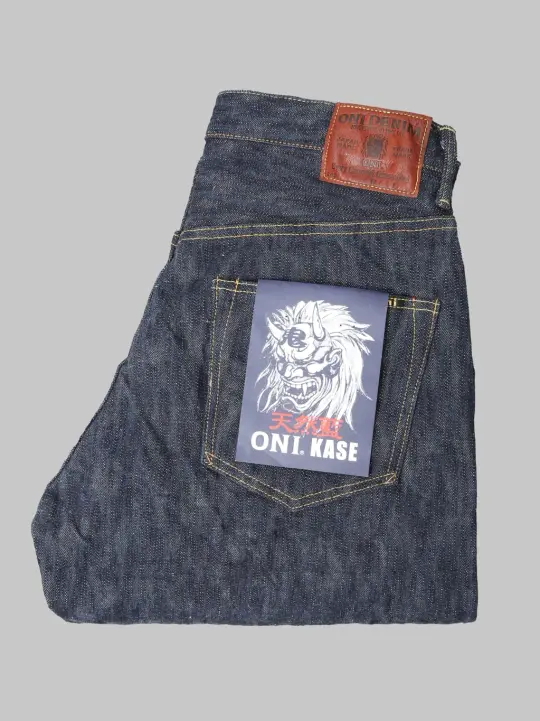 ONI Denim 822 "Kase" 16oz Natural Indigo Super Wide Tapered Jeans