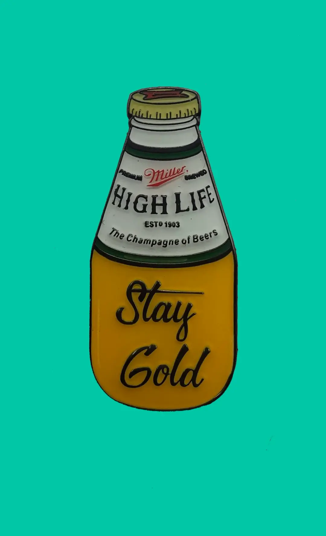 “Stay Gold” Miller Highlife Pony