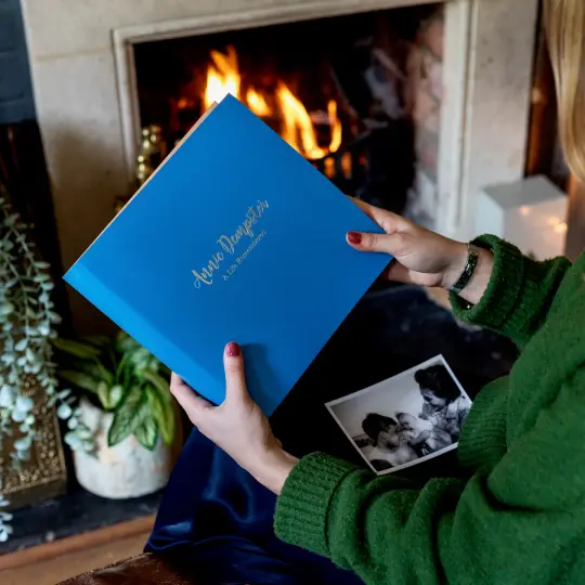 Large Personalised Condolence Book - A Life Remembered
