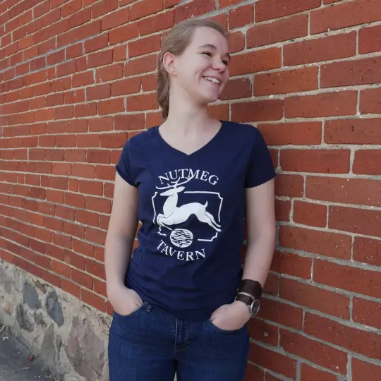 Navy Stag T-shirt