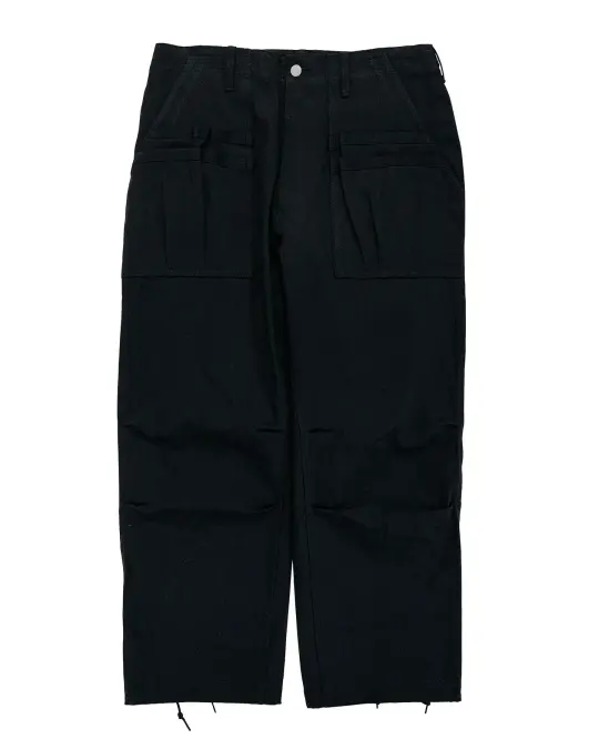 Sassafras Overgrown Fatigue Pants 8.5oz Work Denim Black