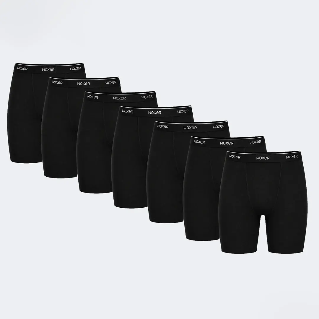 Biker Pad Liner Black 2.0 7-Pack