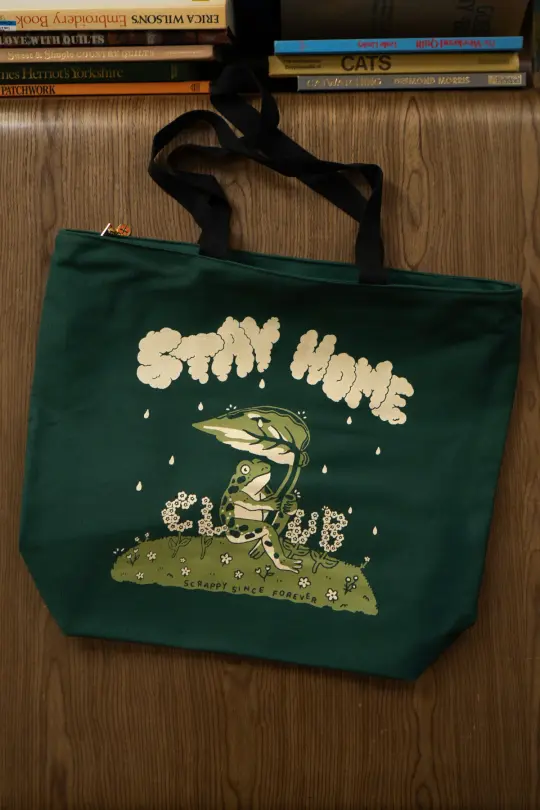 Oh Drat Big Zip Tote