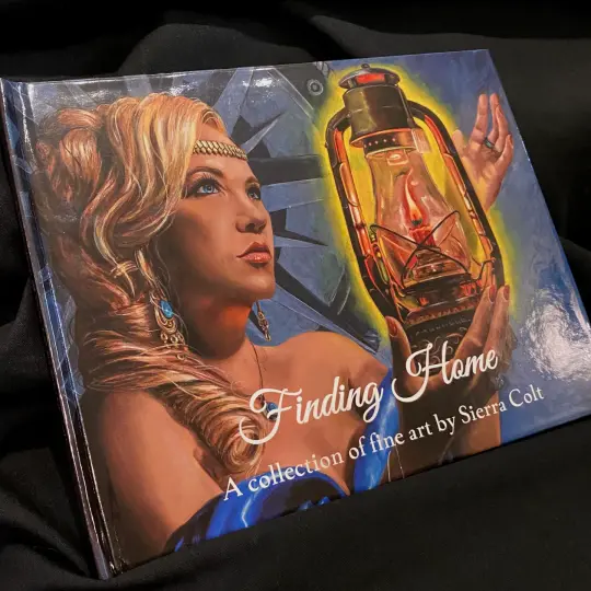 "Finding Home" - Hard cover book by Sierra Colt