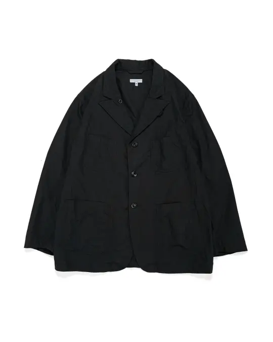Engineered Garments Bedford Jacket Black Lightweight Nyco Poplin