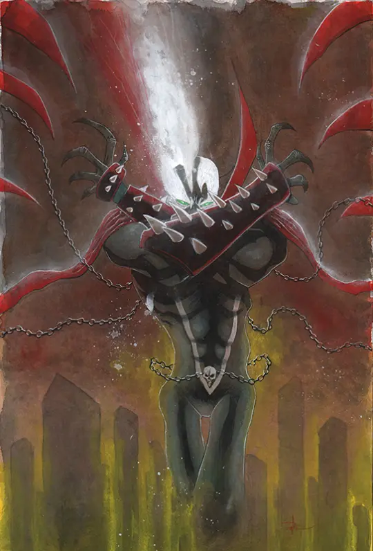 SPAWN CON EXCLUSIVE ORIGINAL ART