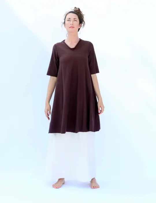 V-Neck Wanderer Short Dress