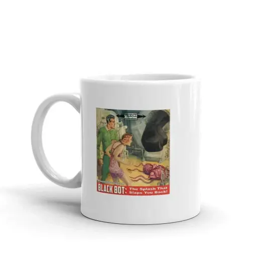Black Bot Coffee Mug | Available in 2 Sizes