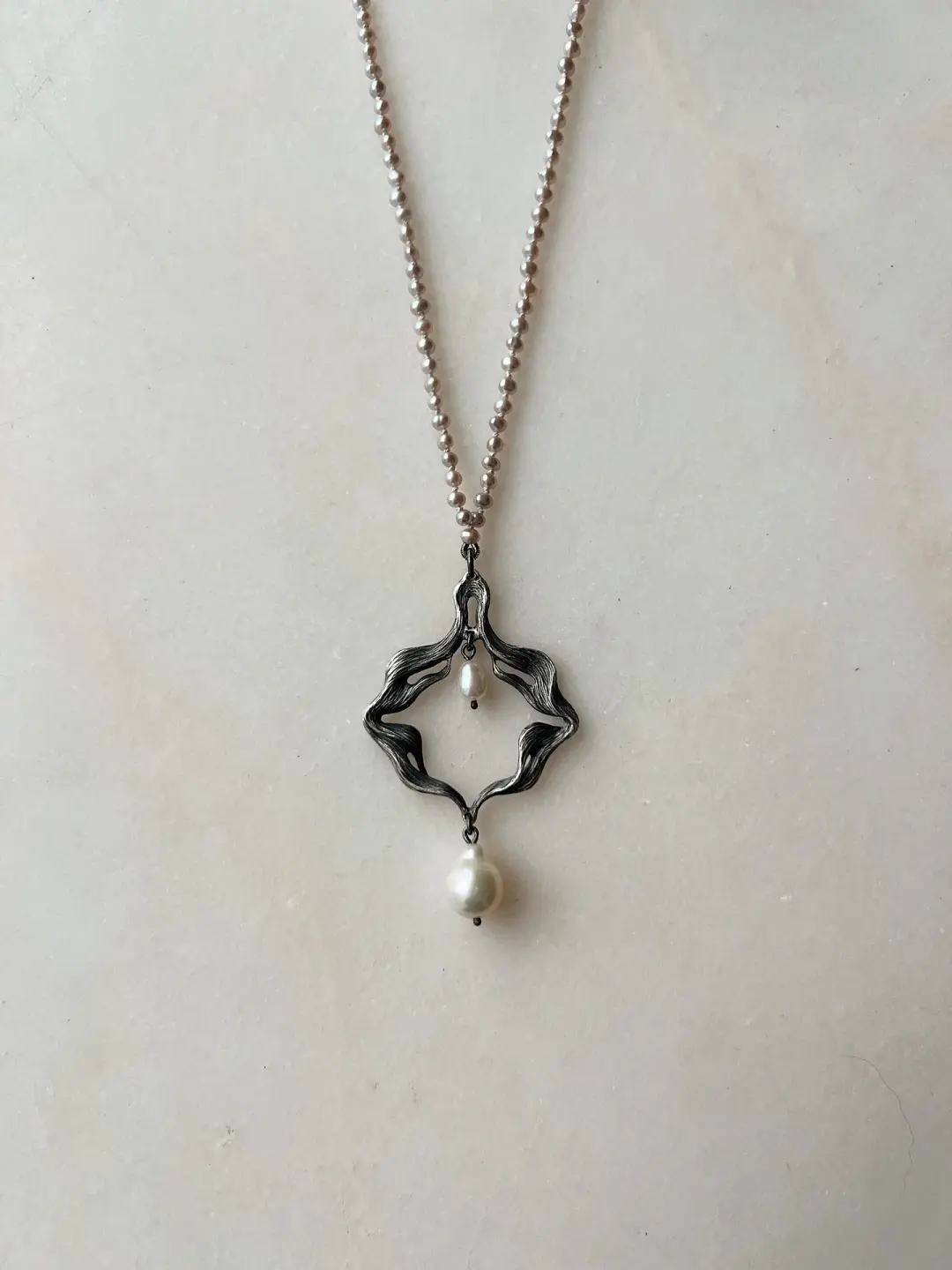 Venus // Freshwater Pearl Necklace