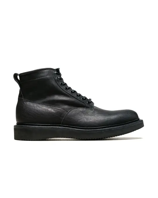 Viberg Scout Boot Nero Washed Kangaroo