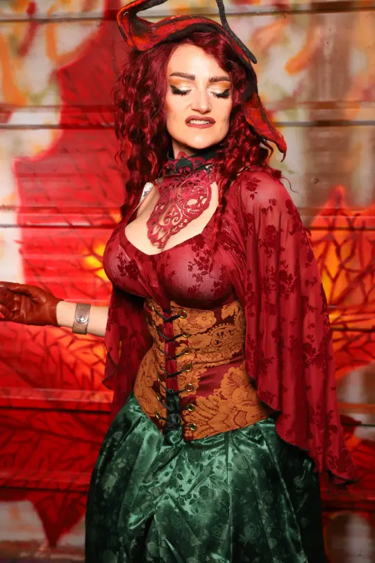 Wench Underbust Corset in Opera Box - The Sensual Solstice Collection
