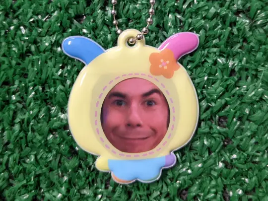 little guy photo holder keychain "my little bunny"