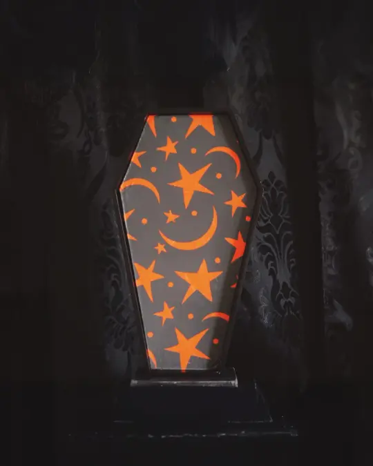 The ‘Starry Night’ Coffin Pin Board — Extra Large