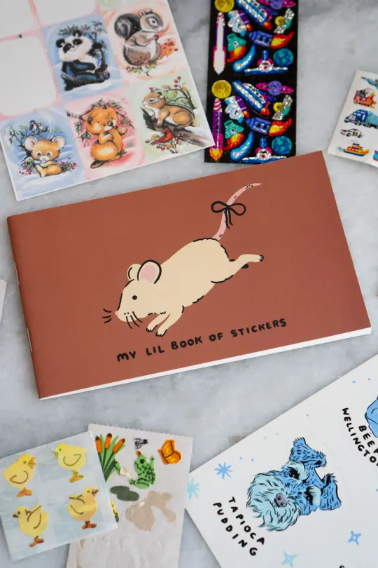 Jumpy Mouse - Pocket Sticker Book