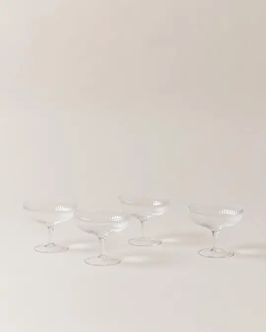 Low Coupe Cocktail Glass - Set of 4