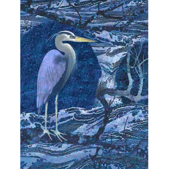 Indigo Heron