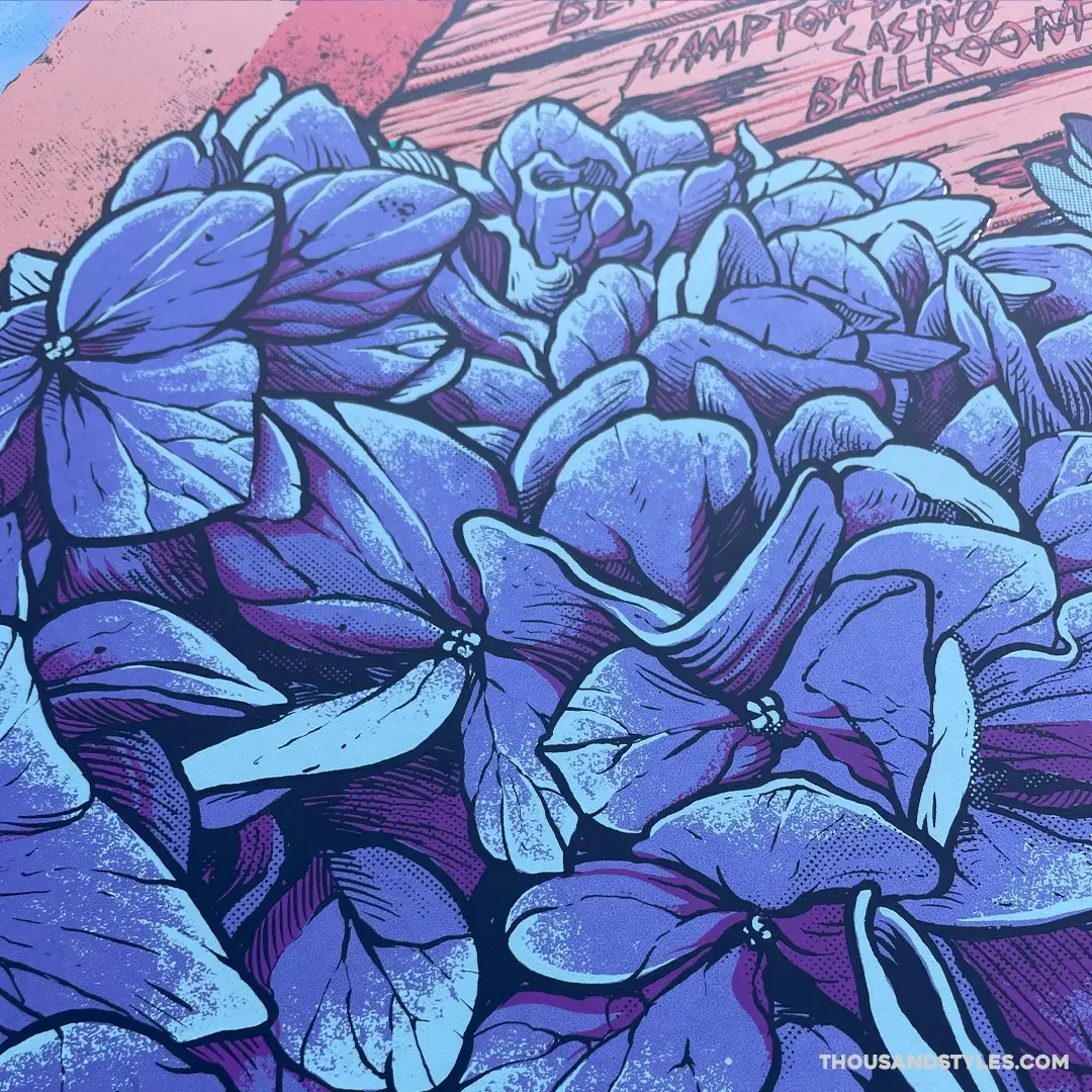 Trey Anastasio/Classic TAB Official Gig Poster - 9.14.23 Hampton Beach NH